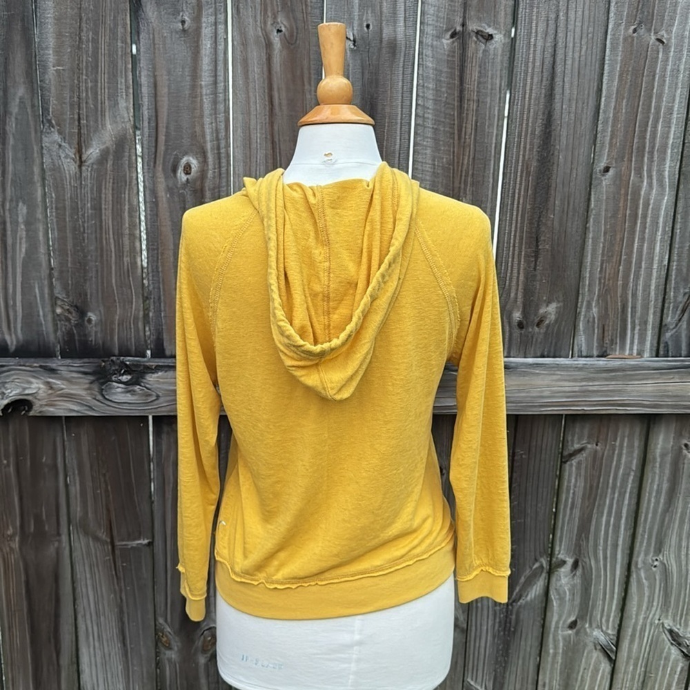 Zyia Active Lightweight Beach Hoodie Yellow Size extra small - Picture 6 of 9
